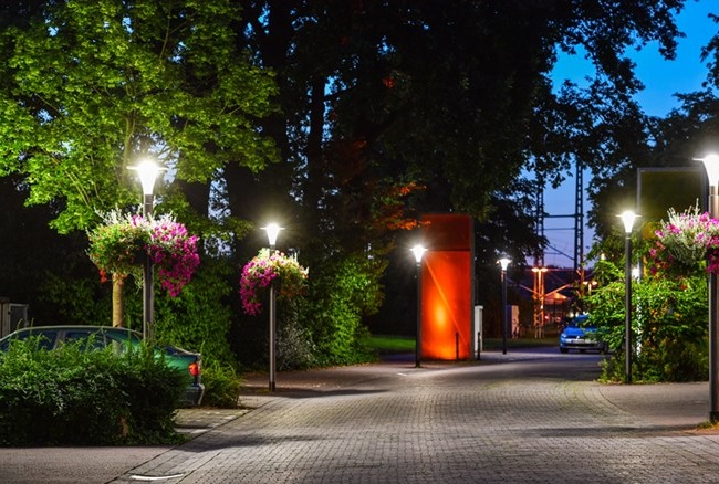 Dự án đèn LED đường phố thị trấn Herzogenrath ở Đức